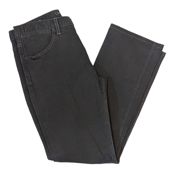 Lacoste black straight leg jeans size 29 (no stretch) - Picture 2 of 12